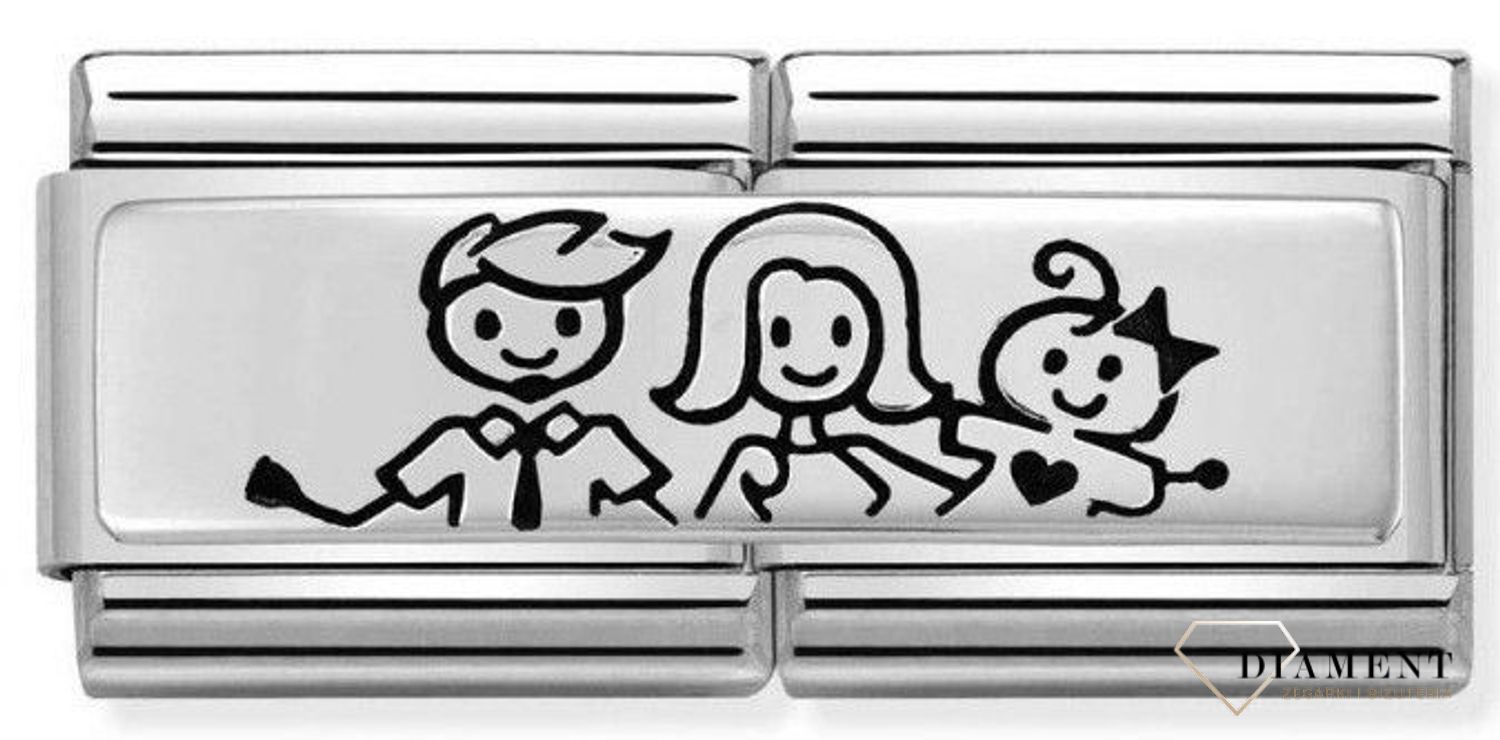 Nomination Link 925 zawieszka srebrna Rodzice z dziewczynką✓ Nomination Italy ✓ Nomination baza ✓ Bransoletka Nomination ✓ Bransoletka ze stali ✓ Kurier 24h ✓ Gwarancja najniższej ceny (3)-002.jpg